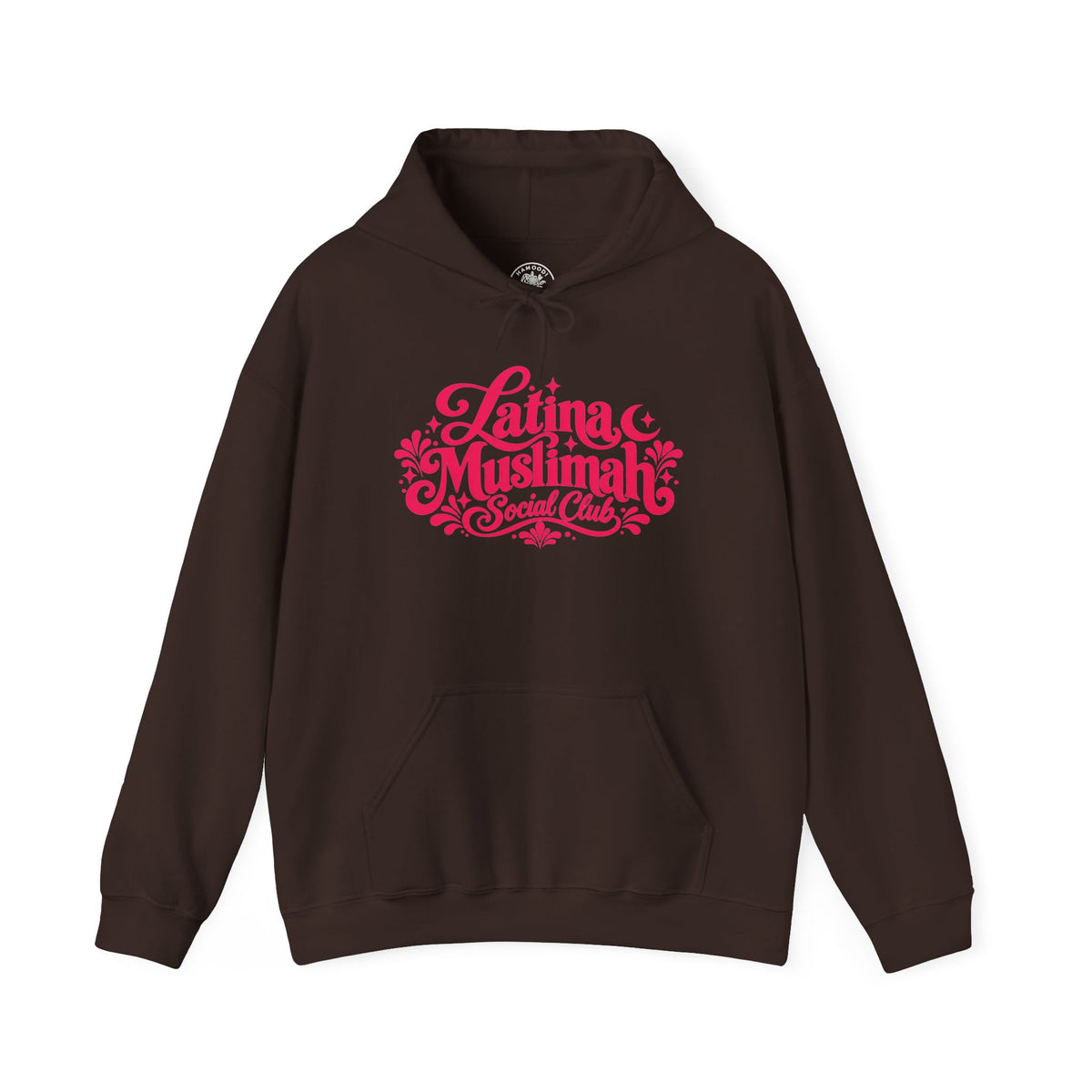 "Being A Muslimah" Pink Script Hoodie — Women's Islamic Faith Pullover