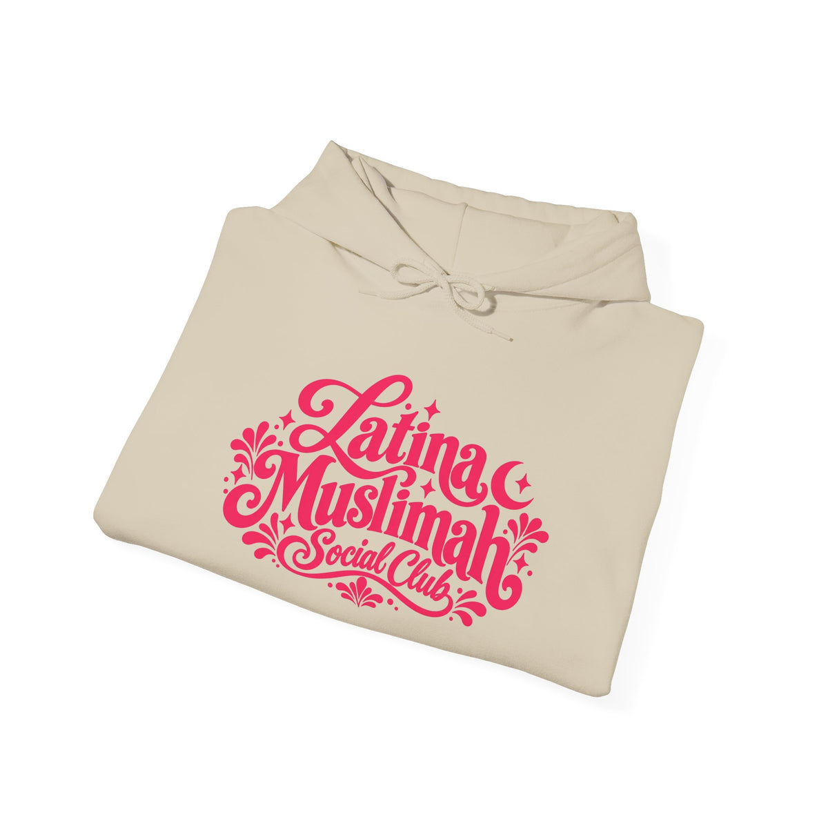 "Being A Muslimah" Pink Script Hoodie — Women's Islamic Faith Pullover