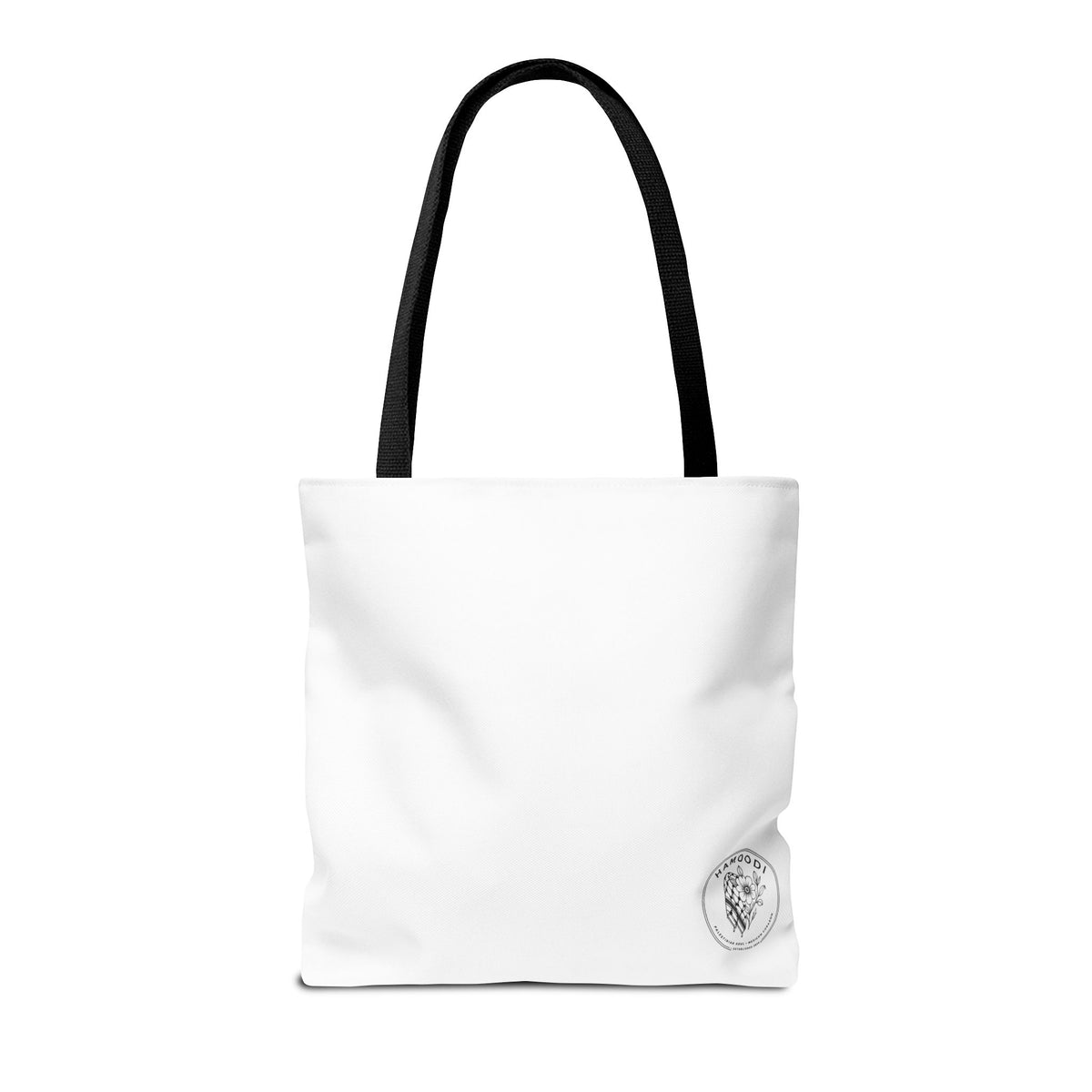 Latina Muslimah Social Club Tote Bag — Feminine Pink Script All-Over Print