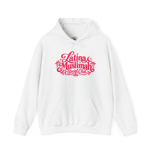 "Being A Muslimah" Pink Script Hoodie — Women's Islamic Faith Pullover