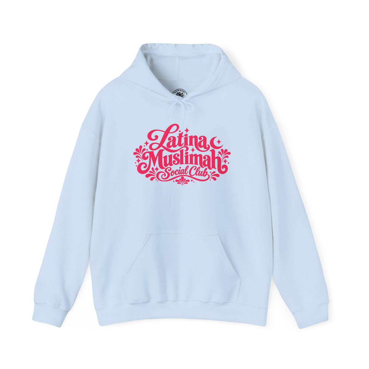 "Being A Muslimah" Pink Script Hoodie — Women's Islamic Faith Pullover