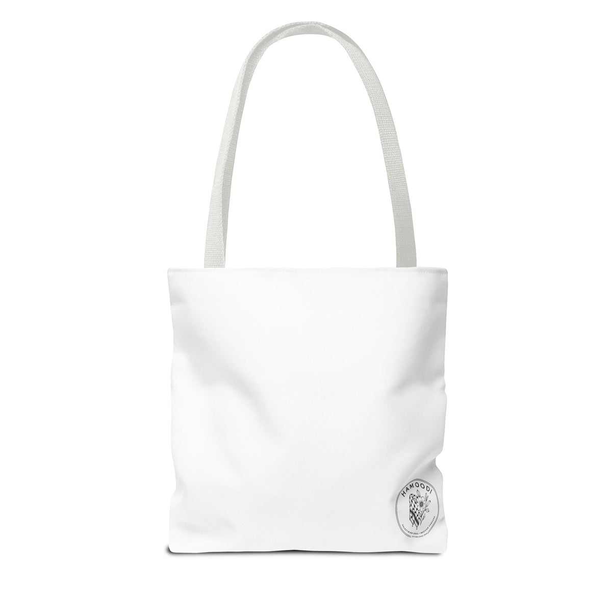 Latina Muslimah Social Club Tote Bag — Feminine Pink Script All-Over Print