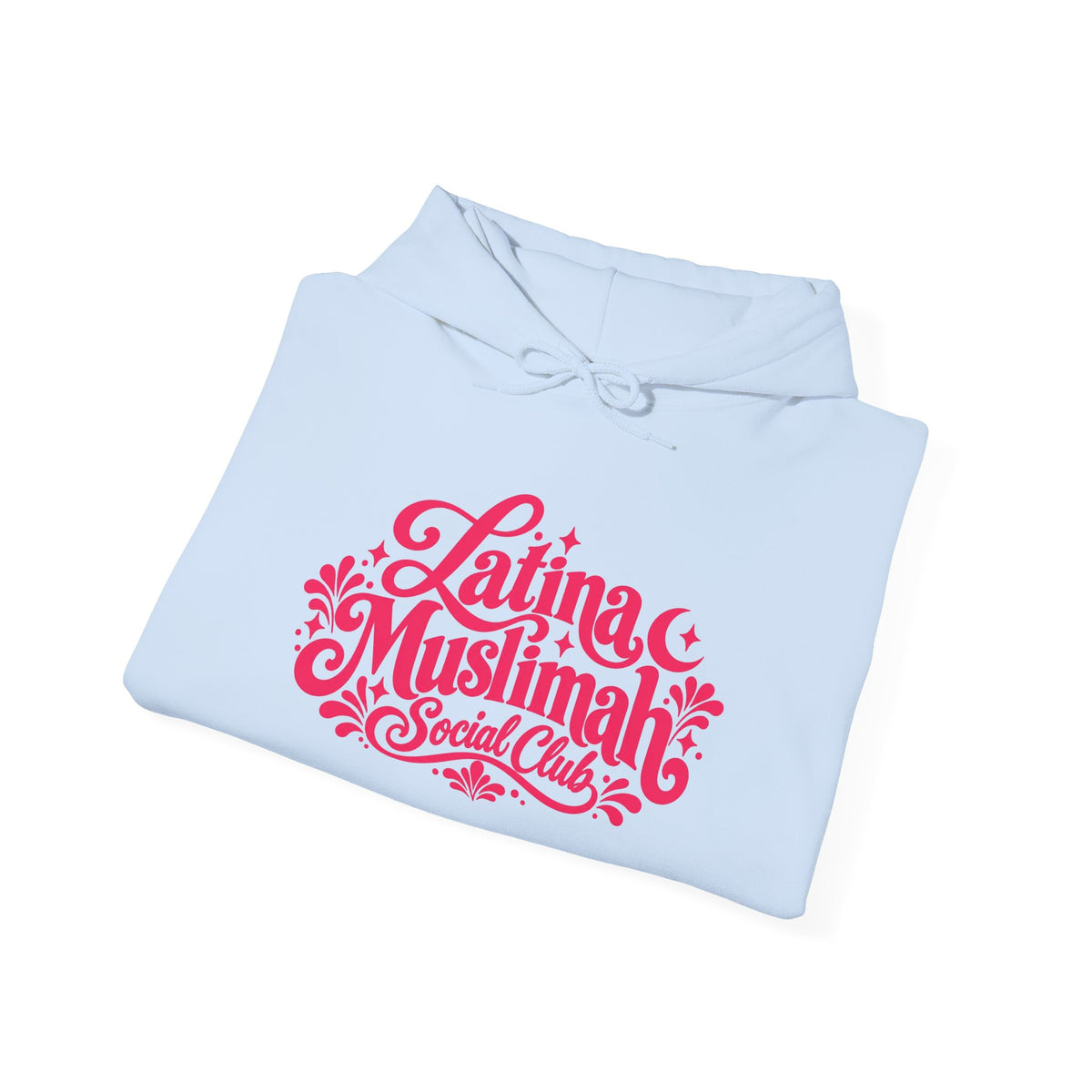 "Being A Muslimah" Pink Script Hoodie — Women's Islamic Faith Pullover
