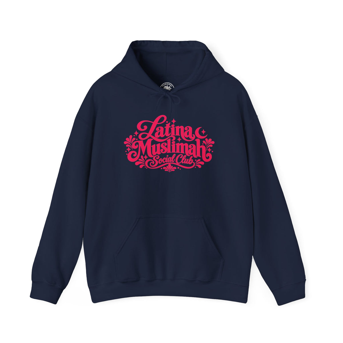 "Being A Muslimah" Pink Script Hoodie — Women's Islamic Faith Pullover