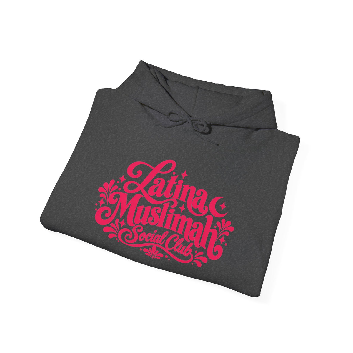 "Being A Muslimah" Pink Script Hoodie — Women's Islamic Faith Pullover