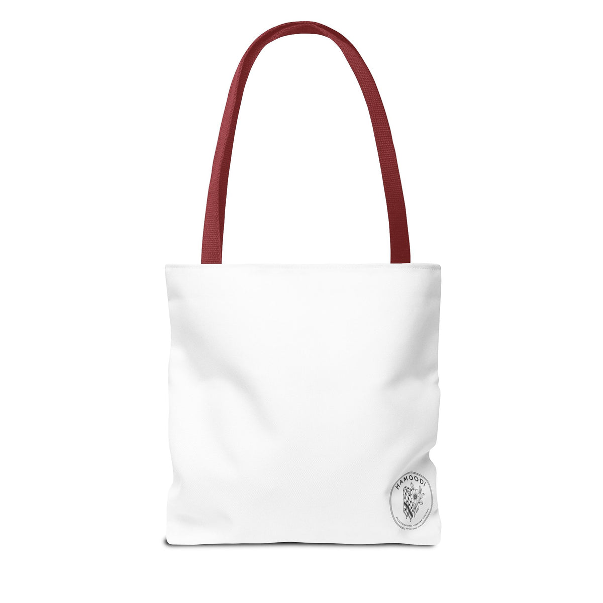 Latina Muslimah Social Club Tote Bag — Feminine Pink Script All-Over Print