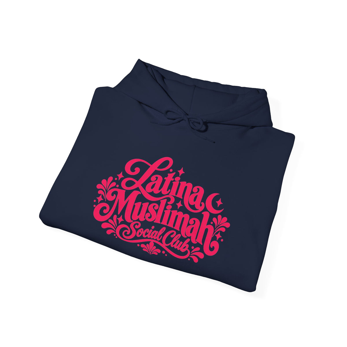 "Being A Muslimah" Pink Script Hoodie — Women's Islamic Faith Pullover