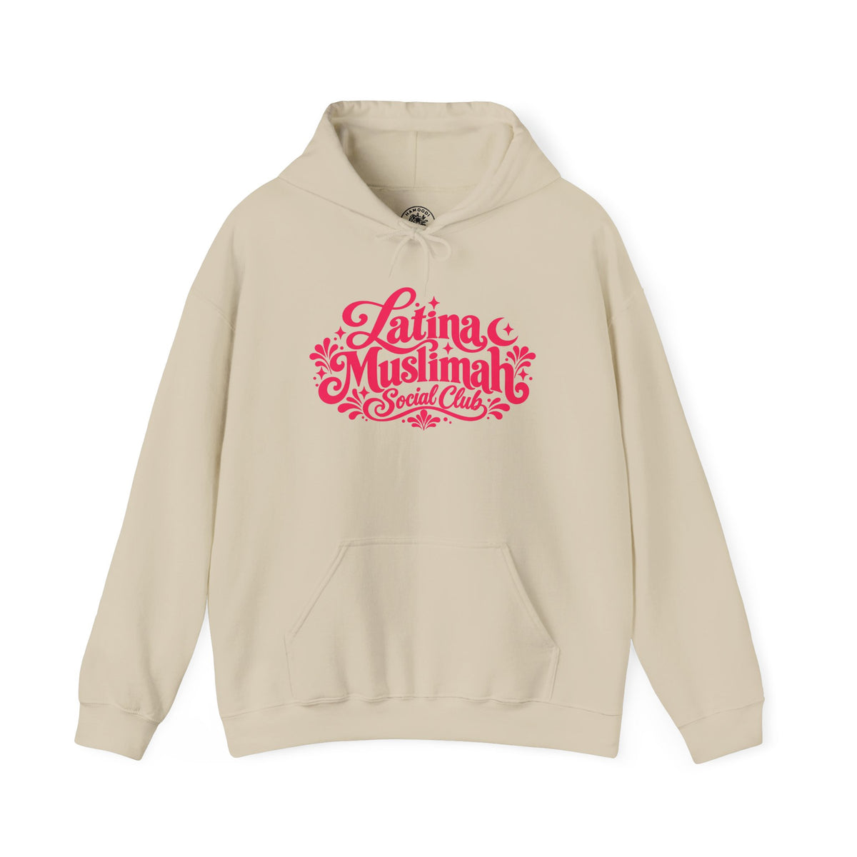"Being A Muslimah" Pink Script Hoodie — Women's Islamic Faith Pullover