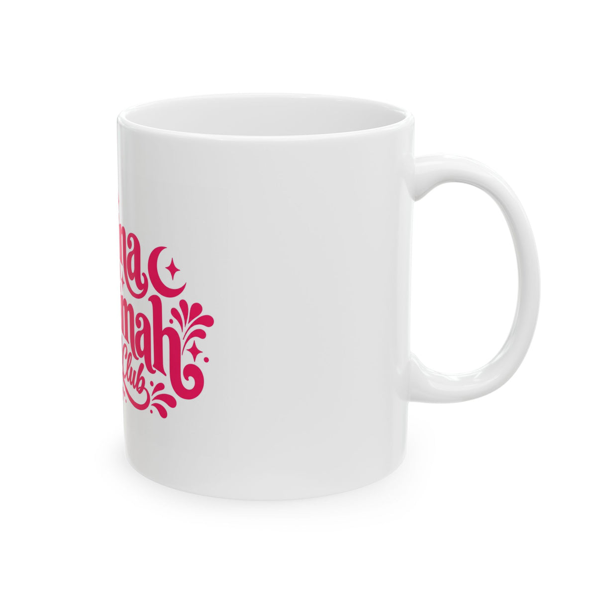 Latina Muslimah Social Club Ceramic Mug — 11oz & 15oz Inspirational Coffee Cup