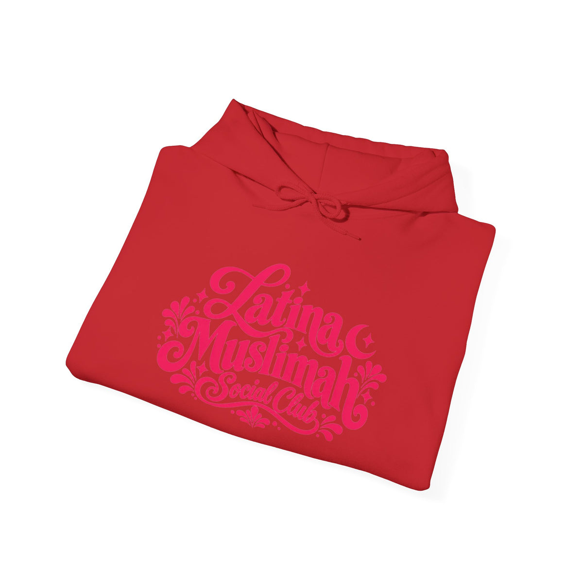 "Being A Muslimah" Pink Script Hoodie — Women's Islamic Faith Pullover