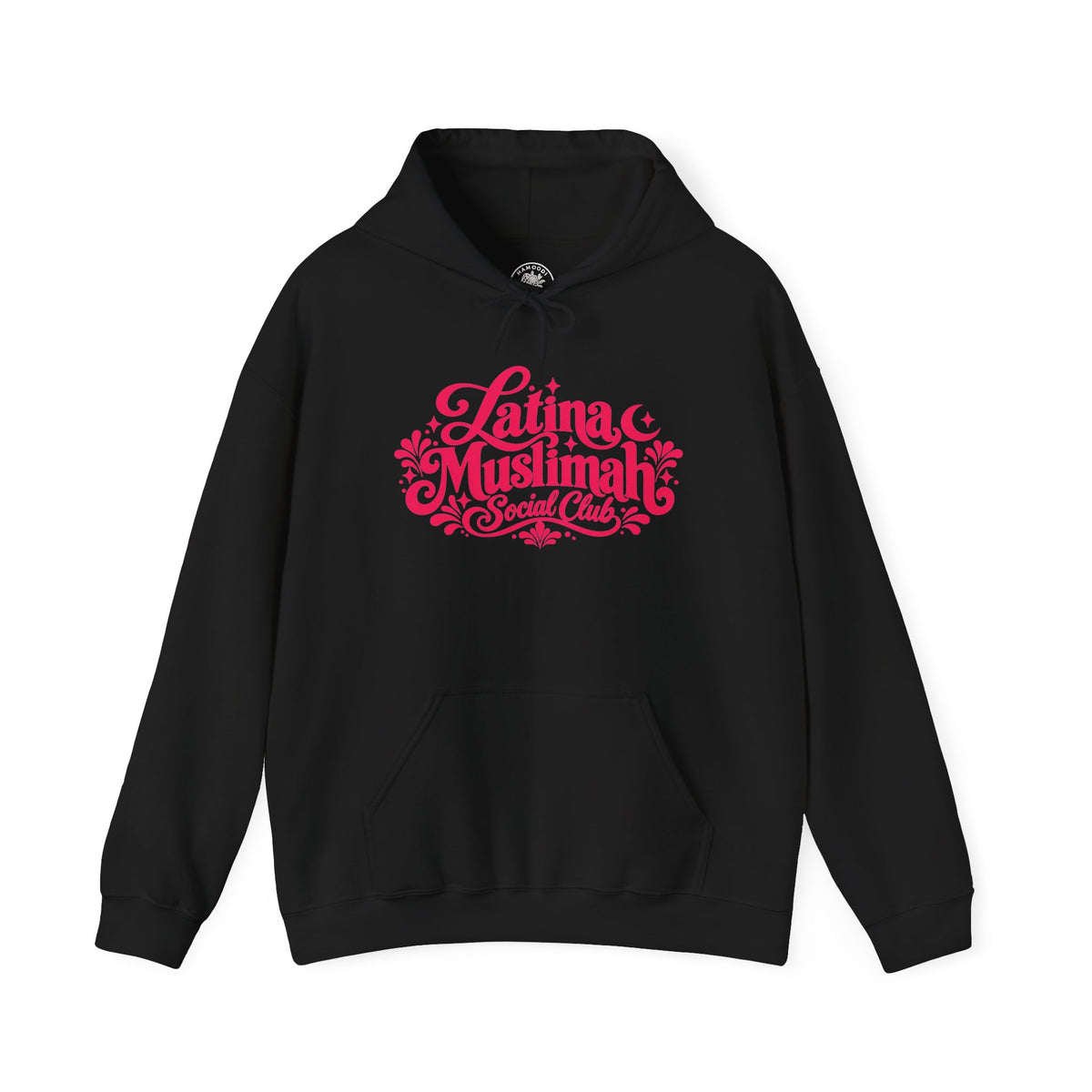 "Being A Muslimah" Pink Script Hoodie — Women's Islamic Faith Pullover