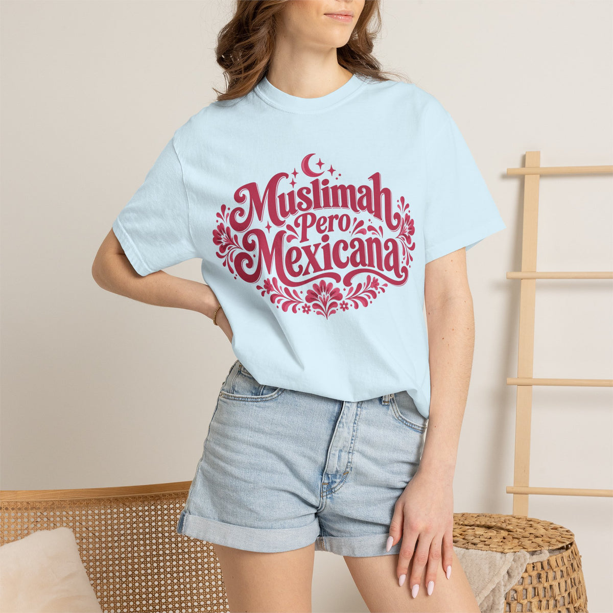 Muslimah Pero Mexicana T-Shirt — Proud Bilingual Cultural Tee