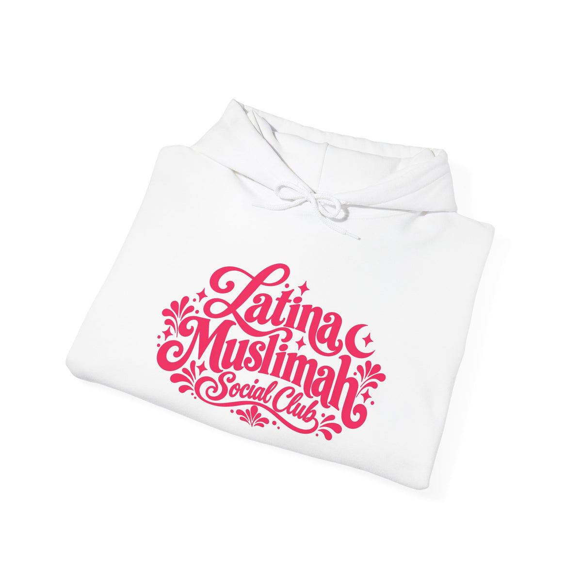 "Being A Muslimah" Pink Script Hoodie — Women's Islamic Faith Pullover