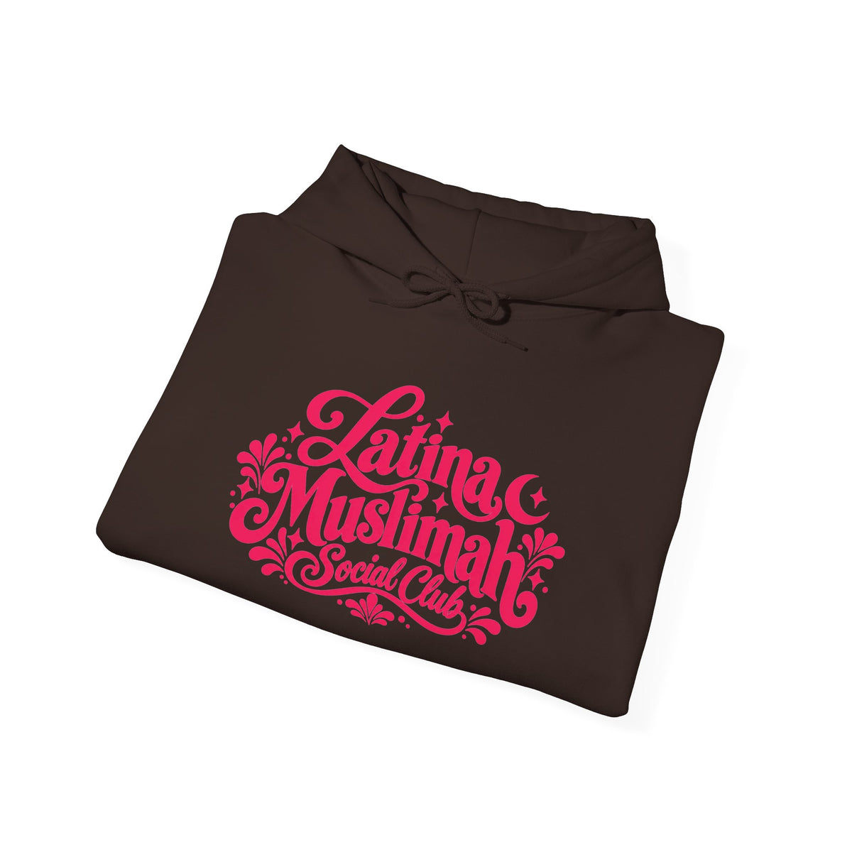 "Being A Muslimah" Pink Script Hoodie — Women's Islamic Faith Pullover