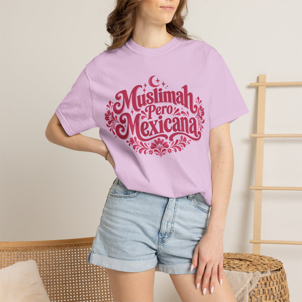 Muslimah Pero Mexicana T-Shirt — Proud Bilingual Cultural Tee