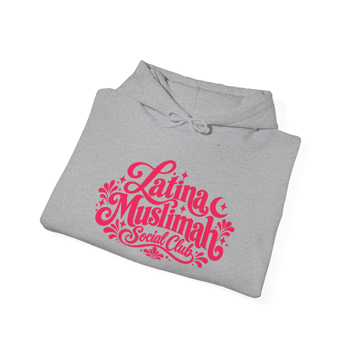 "Being A Muslimah" Pink Script Hoodie — Women's Islamic Faith Pullover