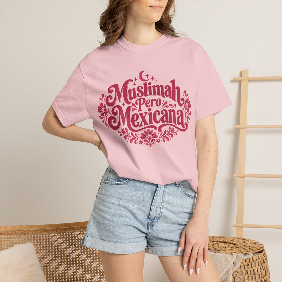 Muslimah Pero Mexicana T-Shirt — Proud Bilingual Cultural Tee