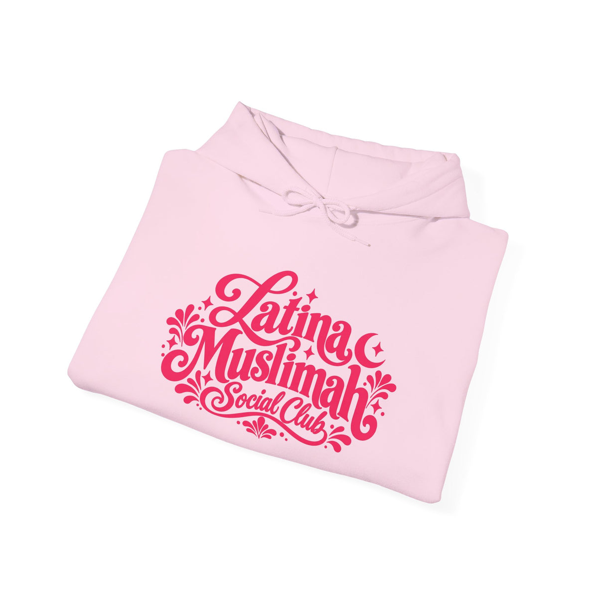 "Being A Muslimah" Pink Script Hoodie — Women's Islamic Faith Pullover